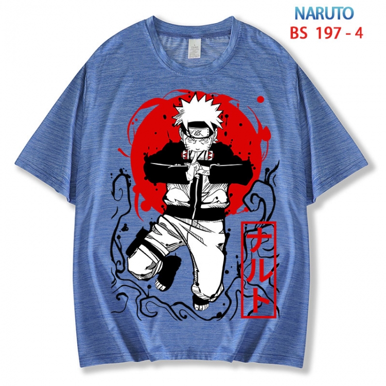 Naruto ice silk cotton loose and comfortable T-shirt from XS to 5XL  BS 197 4