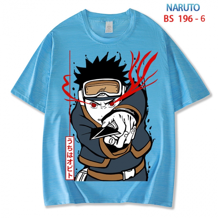 Naruto ice silk cotton loose and comfortable T-shirt from XS to 5XL BS 196 6