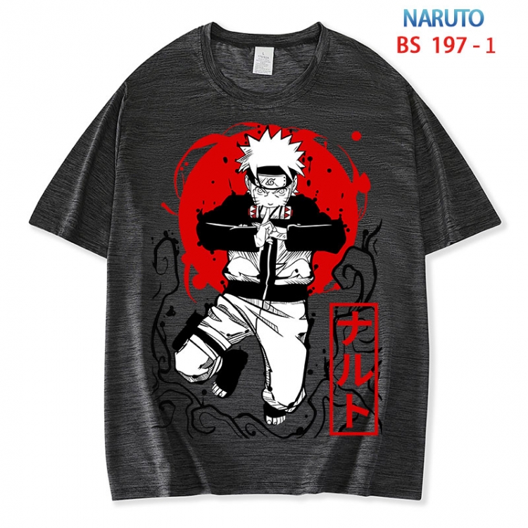 Naruto ice silk cotton loose and comfortable T-shirt from XS to 5XL  BS 197 1