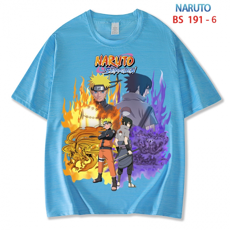 Naruto ice silk cotton loose and comfortable T-shirt from XS to 5XL BS 191 6