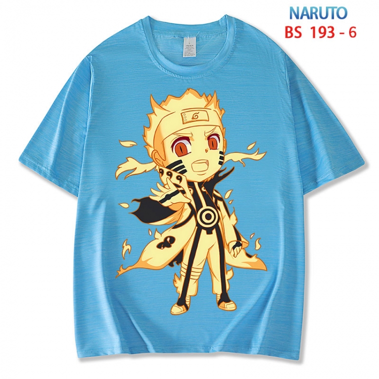 Naruto ice silk cotton loose and comfortable T-shirt from XS to 5XL BS 193 6