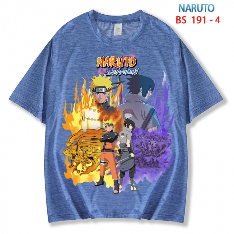 Naruto ice silk cotton loose and comfortable T-shirt from XS to 5XL BS 191 4