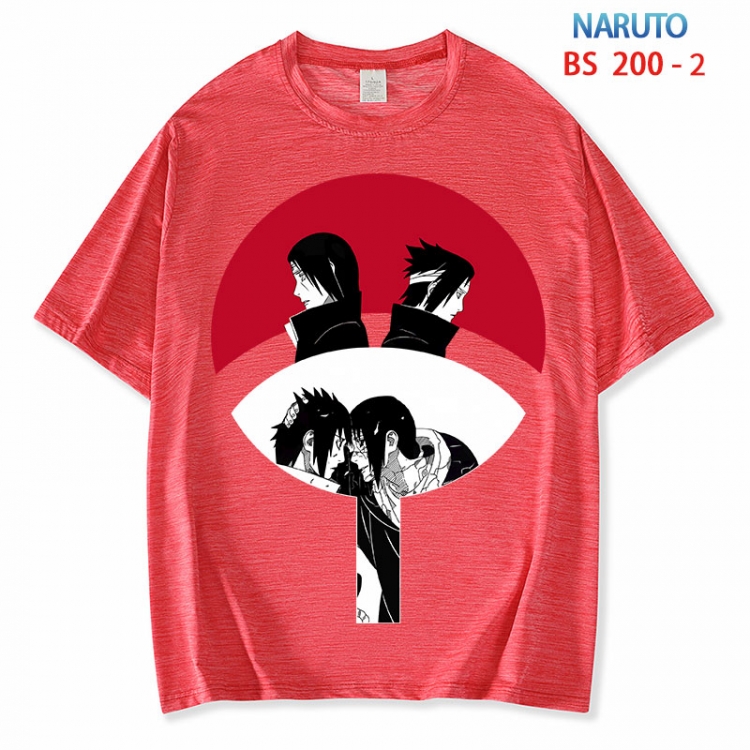 Naruto ice silk cotton loose and comfortable T-shirt from XS to 5XL BS 200 2
