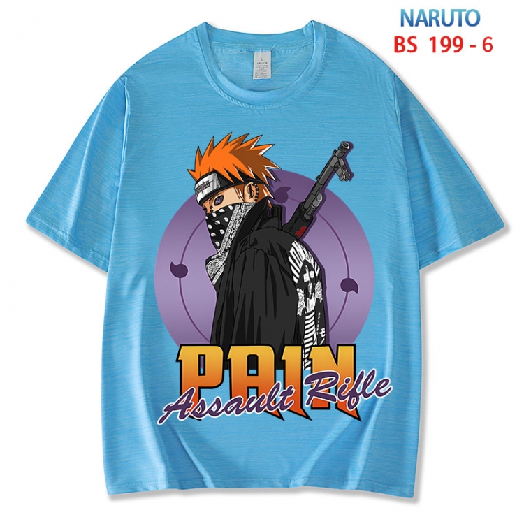Naruto ice silk cotton loose and comfortable T-shirt from XS to 5XL BS 199 6