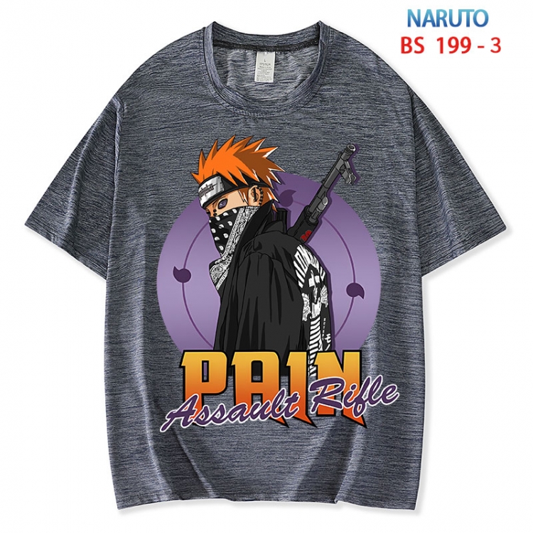 Naruto ice silk cotton loose and comfortable T-shirt from XS to 5XL BS 199 3