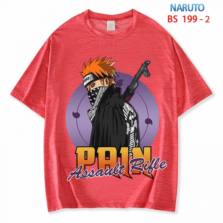 Naruto ice silk cotton loose and comfortable T-shirt from XS to 5XL BS 199 2