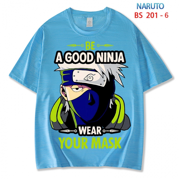 Naruto ice silk cotton loose and comfortable T-shirt from XS to 5XL  BS 201 6