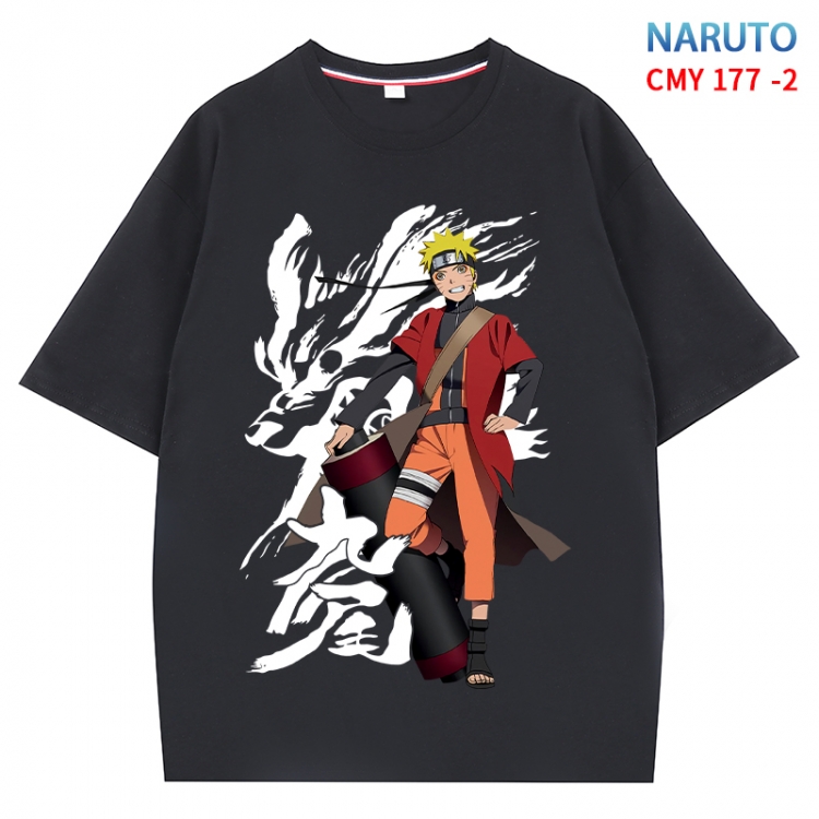 Naruto Anime Surrounding New Pure Cotton T-shirt from S to 4XL CMY-177-2