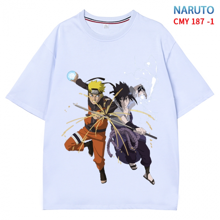 Naruto Anime Surrounding New Pure Cotton T-shirt from S to 4XL CMY-187-1