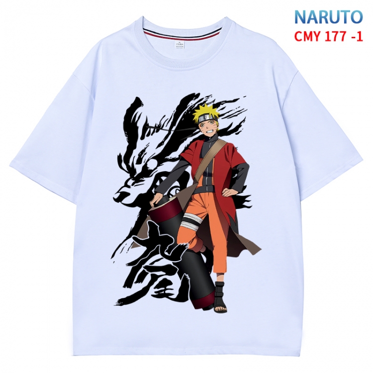 Naruto Anime Surrounding New Pure Cotton T-shirt from S to 4XL CMY-177-1
