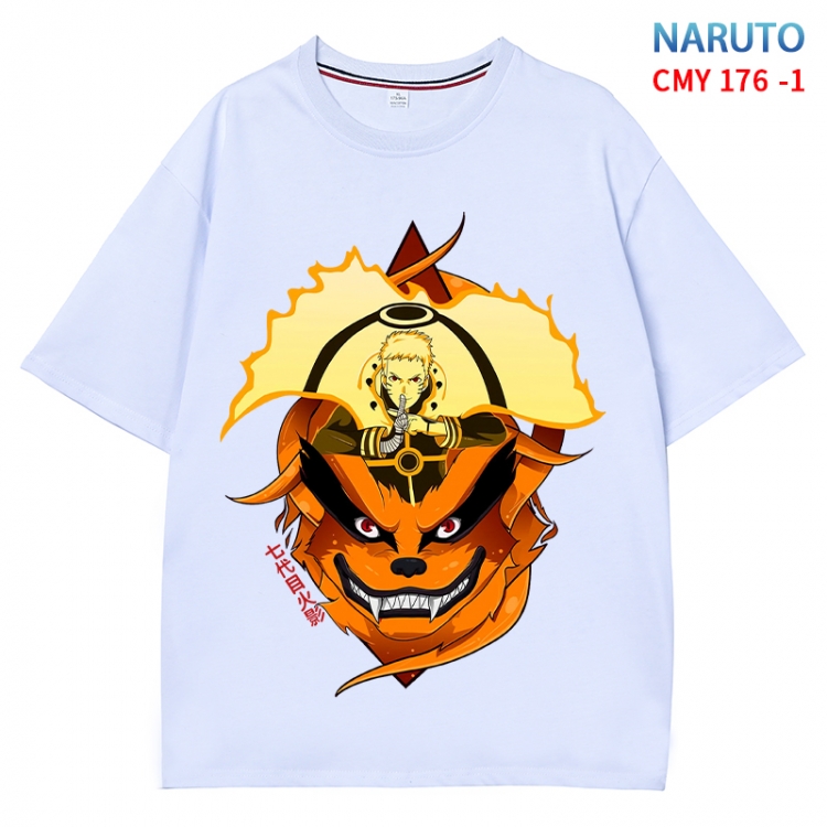 Naruto Anime Surrounding New Pure Cotton T-shirt from S to 4XL CMY-176-1