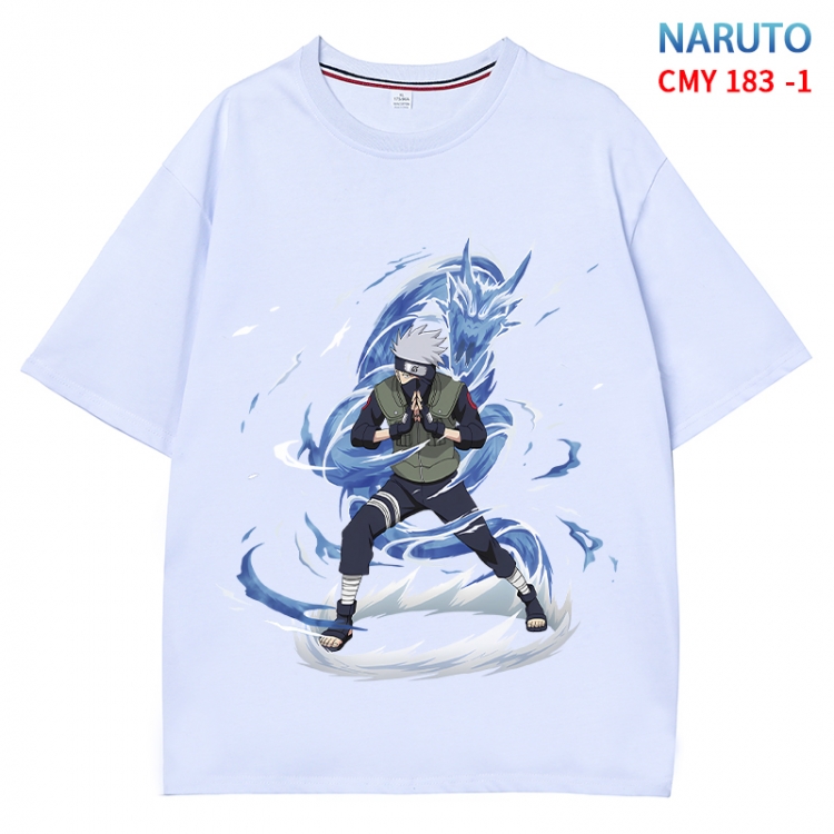 Naruto Anime Surrounding New Pure Cotton T-shirt from S to 4XL CMY-183-1