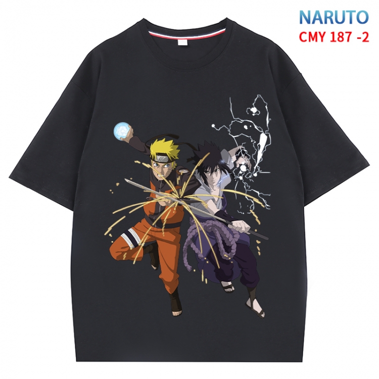 Naruto Anime Surrounding New Pure Cotton T-shirt from S to 4XL CMY-187-2