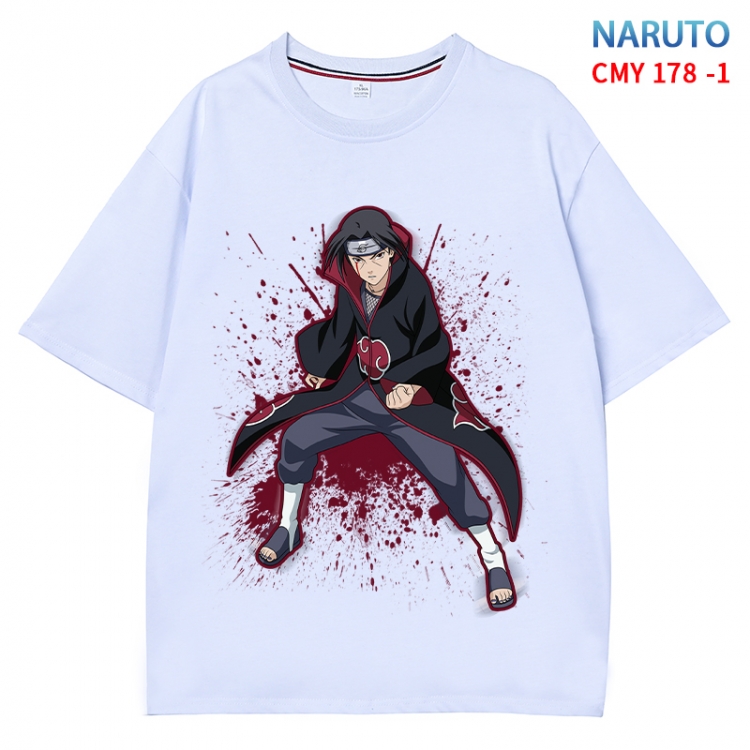 Naruto Anime Surrounding New Pure Cotton T-shirt from S to 4XL CMY-178-1