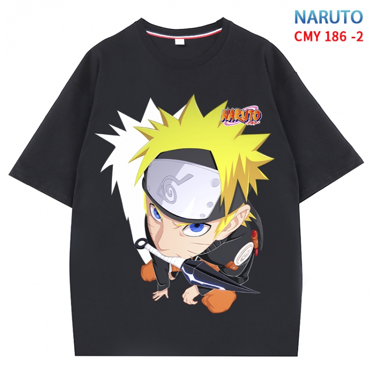 Naruto Anime Surrounding New Pure Cotton T-shirt from S to 4XL CMY-186-2