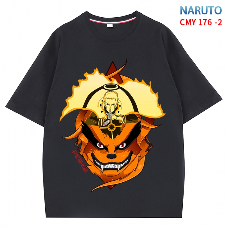 Naruto Anime Surrounding New Pure Cotton T-shirt from S to 4XL CMY-176-2
