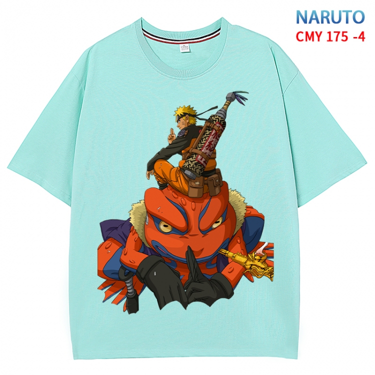 Naruto Anime Surrounding New Pure Cotton T-shirt from S to 4XL CMY-175-4
