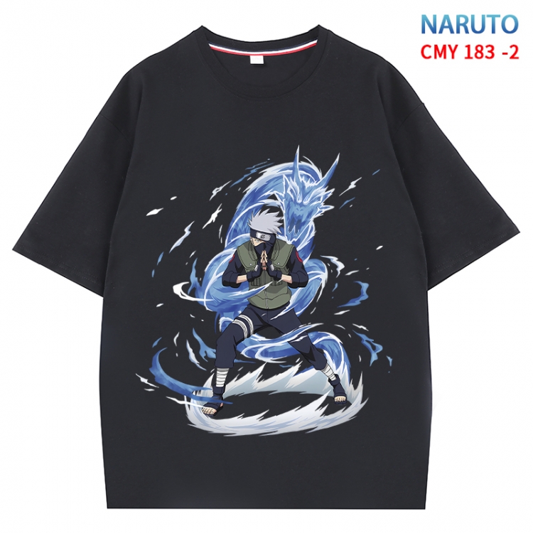 Naruto Anime Surrounding New Pure Cotton T-shirt from S to 4XL CMY-183-2