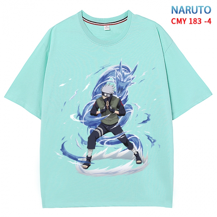 Naruto Anime Surrounding New Pure Cotton T-shirt from S to 4XL CMY-183-4