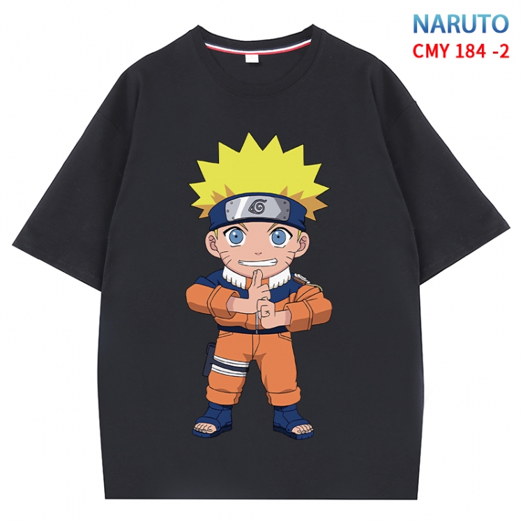 Naruto Anime Surrounding New Pure Cotton T-shirt from S to 4XL CMY-184-2