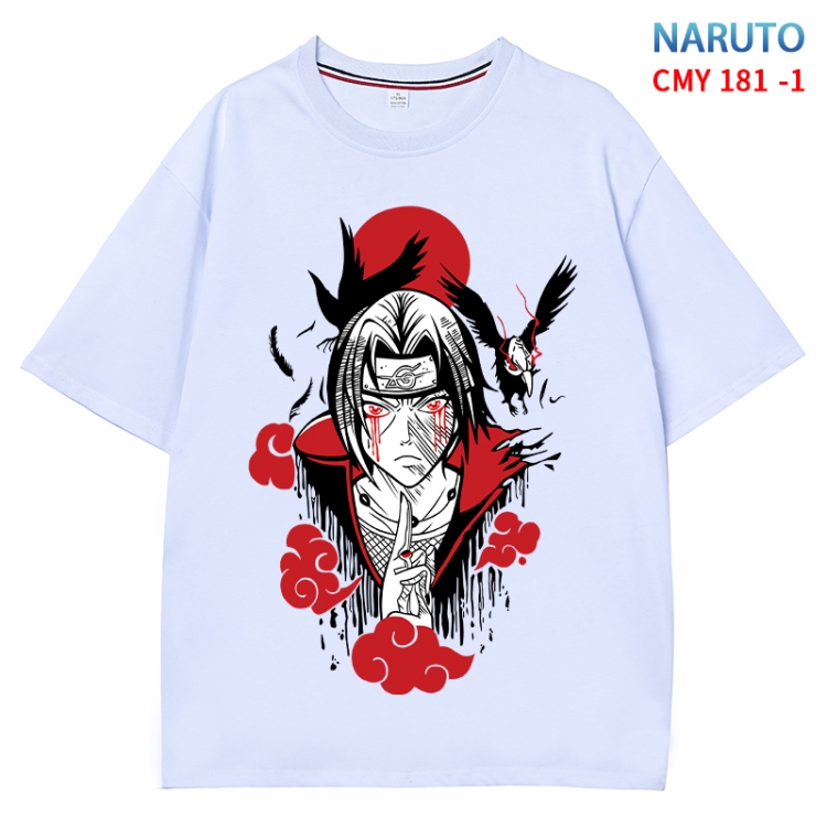 Naruto Anime Surrounding New Pure Cotton T-shirt from S to 4XL CMY-181-1
