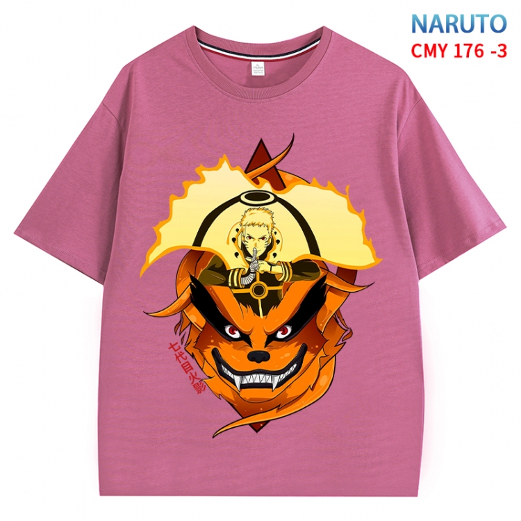 Naruto Anime Surrounding New Pure Cotton T-shirt from S to 4XL CMY-176-3