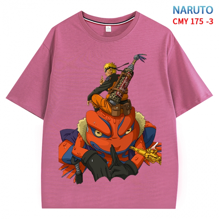 Naruto Anime Surrounding New Pure Cotton T-shirt from S to 4XL CMY-175-3