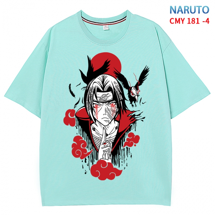 Naruto Anime Surrounding New Pure Cotton T-shirt from S to 4XL CMY-181-4