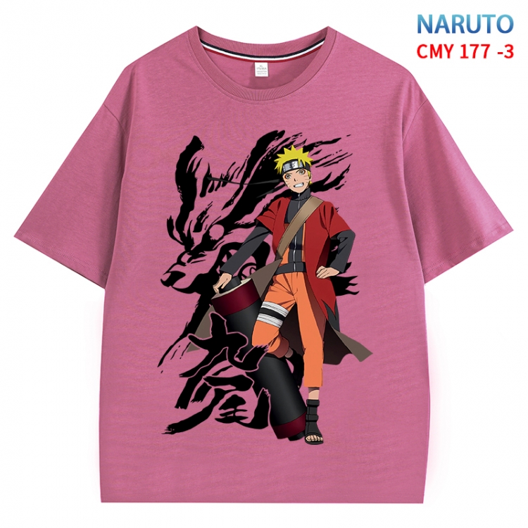 Naruto Anime Surrounding New Pure Cotton T-shirt from S to 4XL CMY-177-3