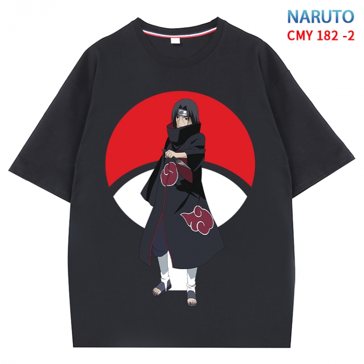 Naruto Anime Surrounding New Pure Cotton T-shirt from S to 4XL CMY-182-2