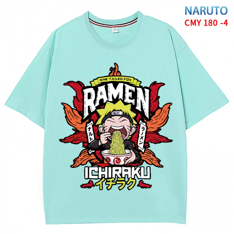 Naruto Anime Surrounding New Pure Cotton T-shirt from S to 4XL  CMY-180-4