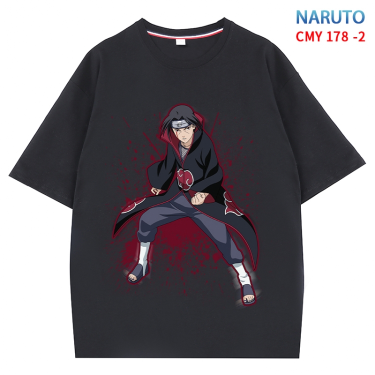 Naruto Anime Surrounding New Pure Cotton T-shirt from S to 4XL CMY-178-2