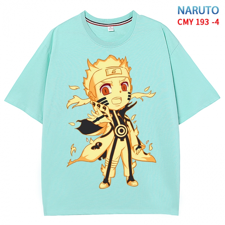 Naruto Anime Surrounding New Pure Cotton T-shirt from S to 4XL  CMY-193-4