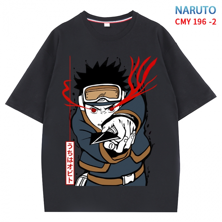 Naruto Anime Surrounding New Pure Cotton T-shirt from S to 4XL CMY-196-2