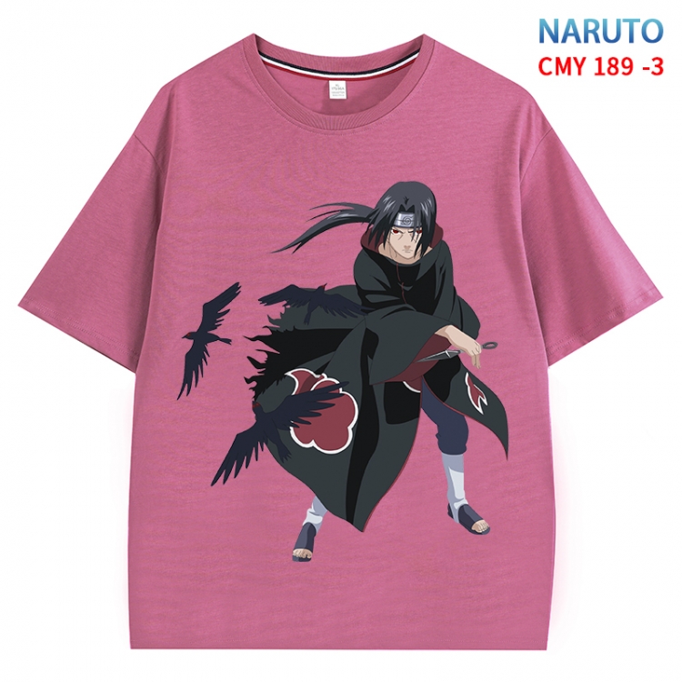 Naruto Anime Surrounding New Pure Cotton T-shirt from S to 4XL  CMY-189-3
