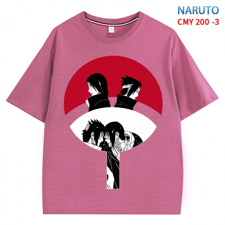 Naruto Anime Surrounding New Pure Cotton T-shirt from S to 4XL CMY-200-3