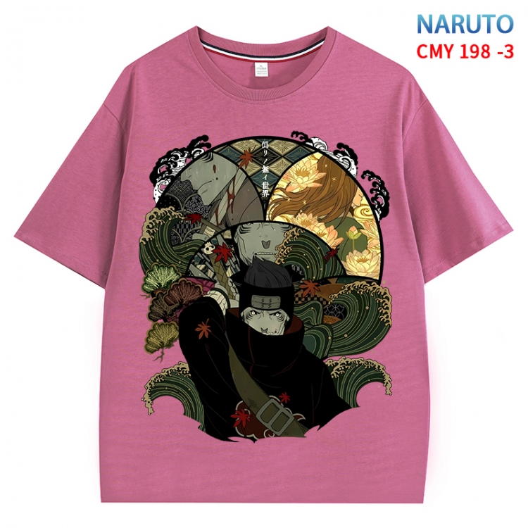 Naruto Anime Surrounding New Pure Cotton T-shirt from S to 4XL  CMY-198-3