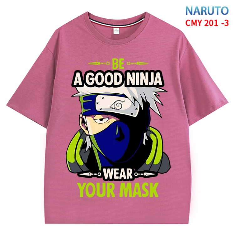 Naruto Anime Surrounding New Pure Cotton T-shirt from S to 4XL CMY-201-3