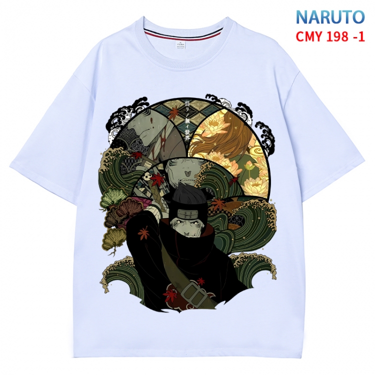 Naruto Anime Surrounding New Pure Cotton T-shirt from S to 4XL  CMY-198-1