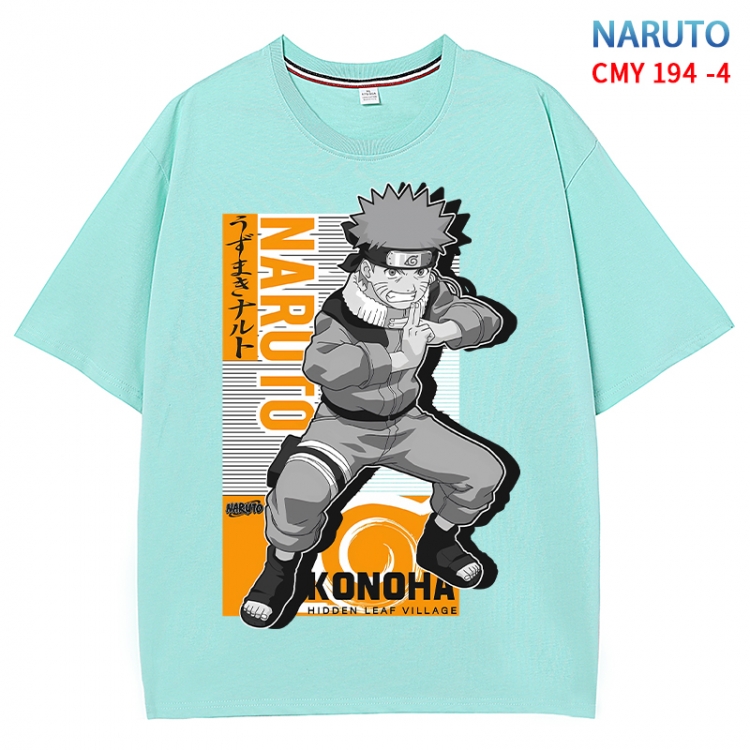 Naruto Anime Surrounding New Pure Cotton T-shirt from S to 4XL CMY-194-4
