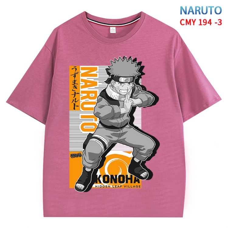 Naruto Anime Surrounding New Pure Cotton T-shirt from S to 4XL CMY-194-3