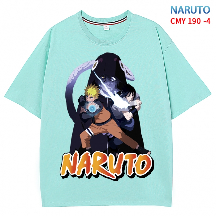 Naruto Anime Surrounding New Pure Cotton T-shirt from S to 4XL CMY-190-4
