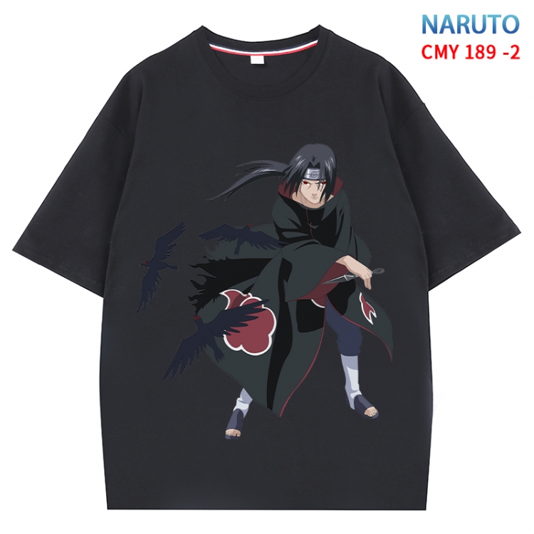 Naruto Anime Surrounding New Pure Cotton T-shirt from S to 4XL CMY-189-2