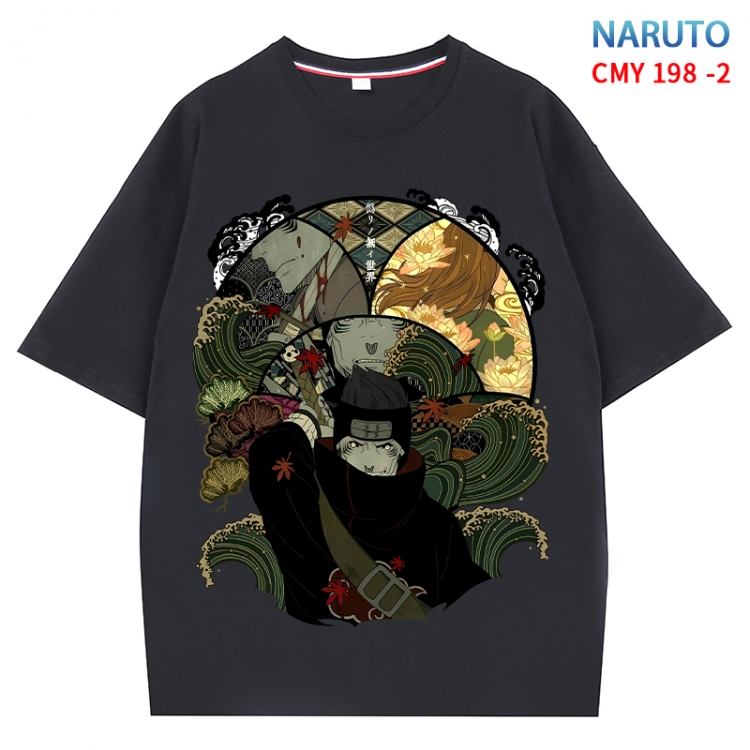 Naruto Anime Surrounding New Pure Cotton T-shirt from S to 4XL CMY-198-2