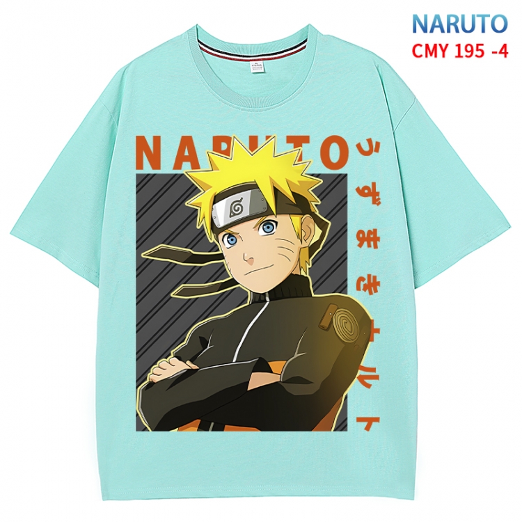 Naruto Anime Surrounding New Pure Cotton T-shirt from S to 4XL CMY-195-4