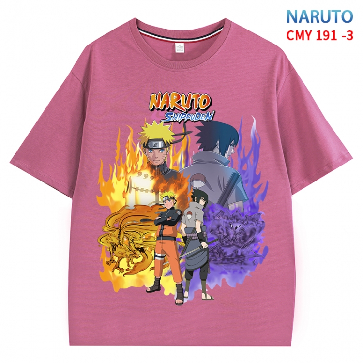 Naruto Anime Surrounding New Pure Cotton T-shirt from S to 4XL  CMY-191-3