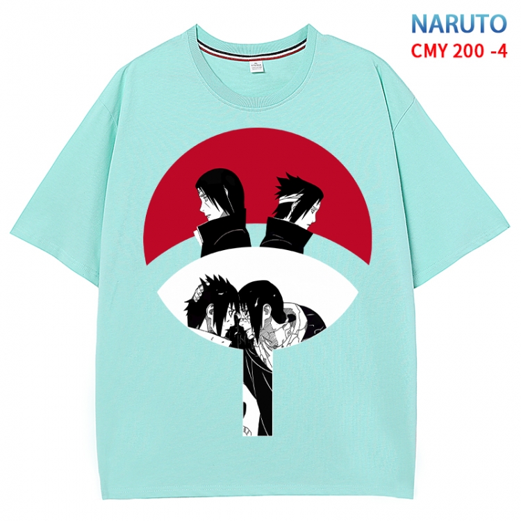 Naruto Anime Surrounding New Pure Cotton T-shirt from S to 4XL  CMY-200-4