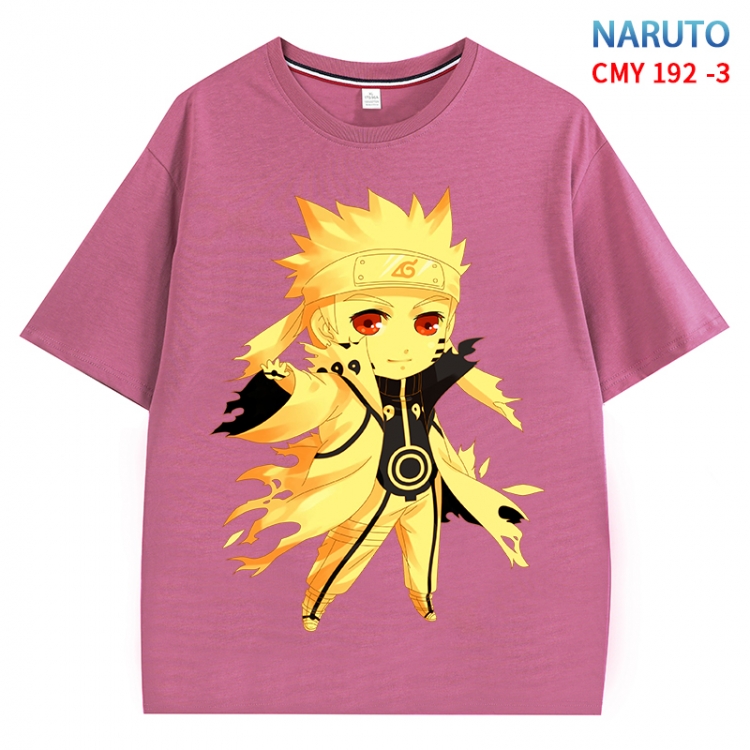 Naruto Anime Surrounding New Pure Cotton T-shirt from S to 4XL CMY-192-3