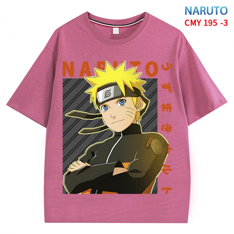 Naruto Anime Surrounding New Pure Cotton T-shirt from S to 4XL CMY-195-3