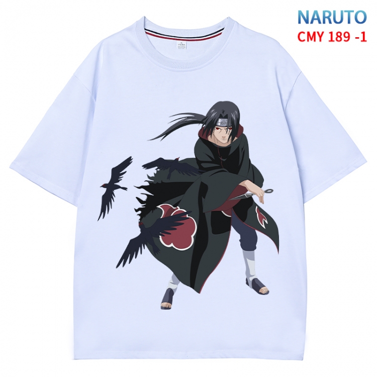 Naruto Anime Surrounding New Pure Cotton T-shirt from S to 4XL CMY-189-1